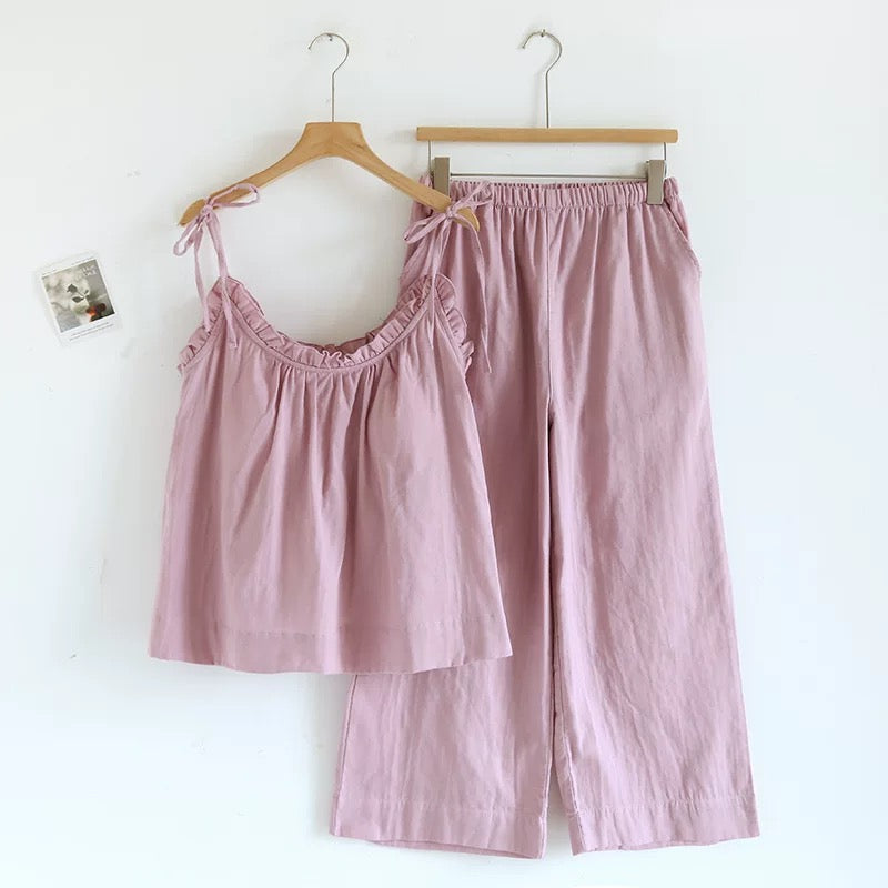 Pastel Hues Padded Nightsuit Set